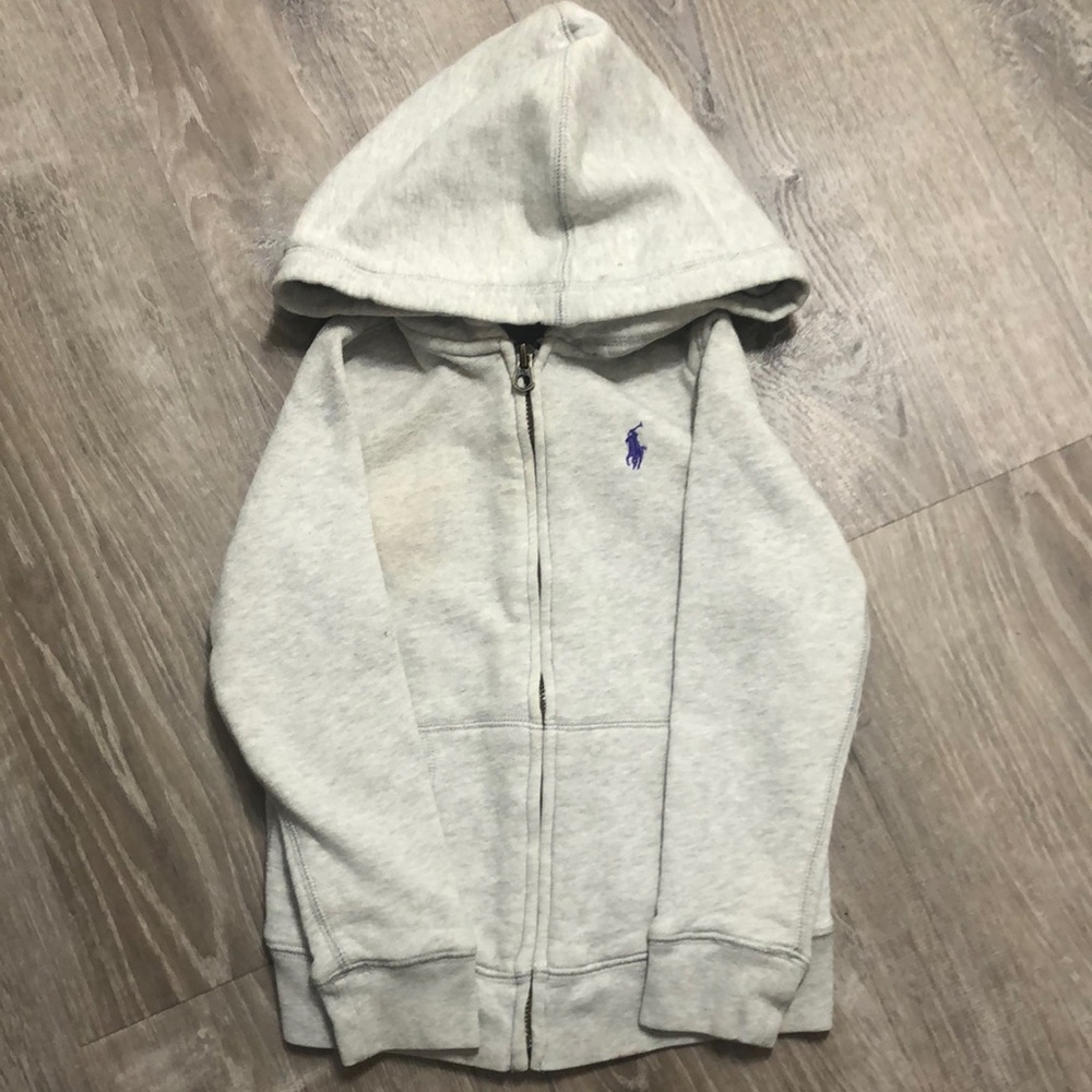 Polo Ralph Lauren, hooded sweatshirt, size 6